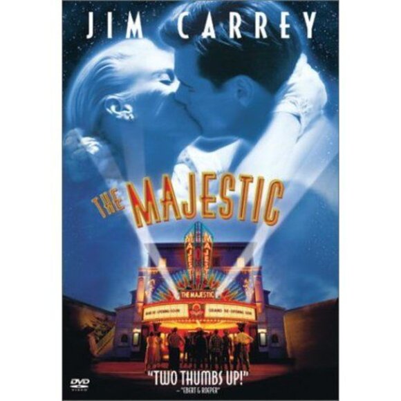 The Majestic 2001 DVD Jim Carrey Frank Darabont Romantic Drama Fullscreen - Picture 1 of 4